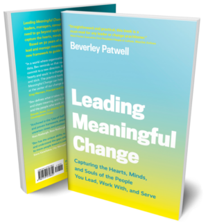 Photo of Leading Meaningful Change, a book from Beverley Patwell